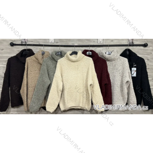 Sveter pletený s rolákom dlhý rukáv dámsky (S/M/L ONE SIZE) IMPOZ25YNK-83984