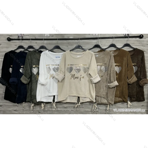 Tunika teplá dlhý rukáv dámska (S/M/L ONE SIZE) IMPOZ25LW-90597