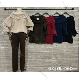 Tunika teplá dlhý rukáv dámska (S/M/L ONE SIZE) IMPOZ25JSD-16793