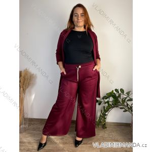 Nohavice outdoorové dámske nadrozmer STAR (46/48/50 ONE SIZE) TALIANSKA MÓDA IM425651/DUR