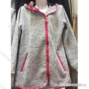 Mikina s kapucňou na zips dámska (m-2xl) MADE IN CHINA TM017
