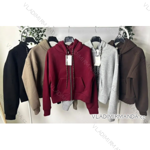 Mikina teplá dlhý rukáv dámska (S/M/L ONE SIZE) TALIANSKA MÓDA IMPLP2511940011