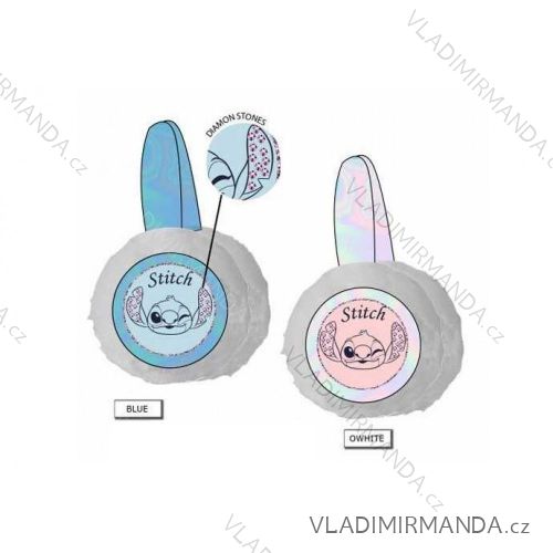 Klapky na uši zimné lilo a stitch detské dievčenské (ONE SIZE) SETINO HY40005