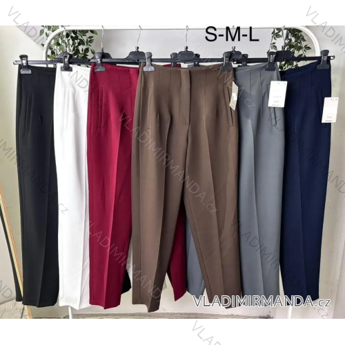 Kalhoty dlouhé dámské (S/M/L ONE SIZE) ITALSKÁ MÓDA IMPLP2428750090