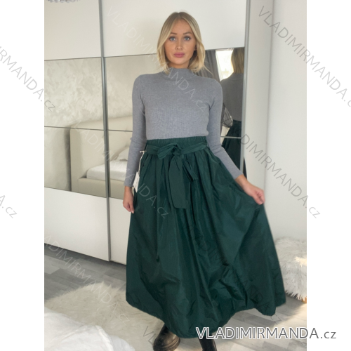 Sukňa s páskem dámska TARA (S/M/L ONE SIZE) TALIANSKA MóDA IMSM251156