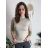 Sveter úpletový krátky rukáv dámsky KEYSY  (S/M/L ONE SIZE) IMWDF252704/DU S/M/L hnedá