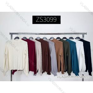 Sveter teplý dlhý rukáv dámsky (XS/S/M ONE SIZE) TALIANSKA MÓDA IMM25M3099