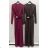 Overal dlhý elegantný dlhý rukáv dámsky (XS/S/M ONE SIZE) TALIANSKA MÓDA IMM25M43749