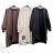 Šaty oversize mikinové maslové dlhý rukáv dámske ANNA (S/M/L ONE SIZE) TALIANSKA MÓDA IMD25164
