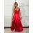 Šaty dlhé spoločenské carmen dámske (S/M/L ONE SIZE) TALIANSKA MÓDA IM3250007