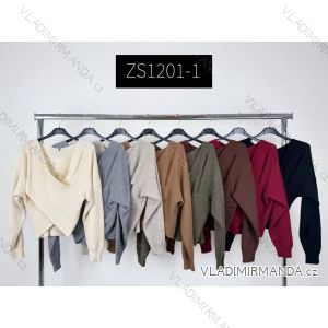 Sveter tenký dlhý rukáv dámsky (XS/S/M ONE SIZE) TALIANSKA MÓDA IMM25M12011