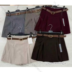 Sukňa krátka s opaskom dámska (XS/S/M ONE SIZE) TALIANSKA MÓDA IMM25M18809