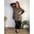 Tunika dlhý rukáv dámska nadrozmer (52/54/56 ONE SIZE) TURECKÁ MODA TM9251112