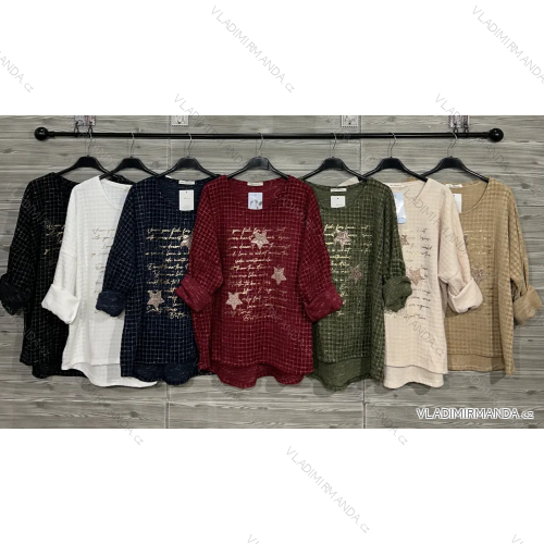 Tunika teplá dlhý rukáv dámska (S/M/L ONE SIZE) IMPOZ25LW-90089