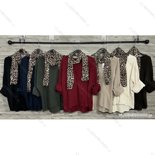 Tunika teplá dlhý rukáv dámska (S/M/L ONE SIZE) IMPOZ25JSD-16913