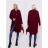 Cardigan na knoflíky dlhý rukáv dámsky nadrozmer (44/46/48 ONE SIZE) TALIANSKA MÓDA IM425776