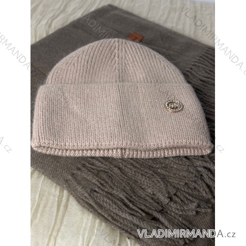Čiapka zimná dámska (ONE SIZE)  TandN PVE25002/DUR ONE SIZE béžová