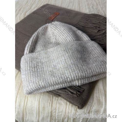 Čiapka zimná dámska (ONE SIZE)  POLSKÁ MÓDA IM825ZITA