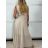 Šaty dlhé spoločenské bez rukávu dámske DIONE (S/M ONE SIZE) TALIANSKA MÓDA IMPBB22 IMPBB225009kt/DRU S/M neon ružová