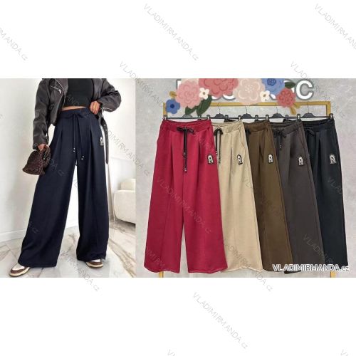 Nohavice dámske nadrozmer (42/44/46 ONE SIZE) TALIANSKA MÓDA IMC25538