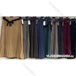 Sukňa teplá krátka dámska (S/M/L ONE SIZE) TALIANSKA MÓDA IMC25559