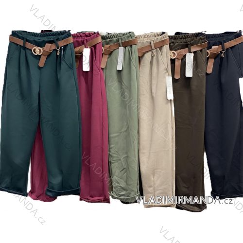 Nohavice s opaskom dámske (S/M/L ONE SIZE) TALIANSKA MÓDA IMC25562