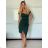 Šaty elegantné carmen krátké bez rukávov dámske (S/M ONE SIZE) TALIANSKA MóDA IM322308