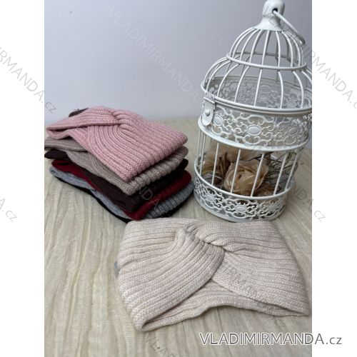 Čelenka pletená zimná dámska (ONE SIZE) BEST EMILIE LIS25BD-350