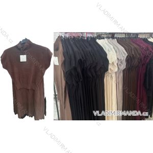 Tunika krátky rukáv dámska (XS/S/M ONE SIZE) TALIANSKA MÓDA IMM25M5341