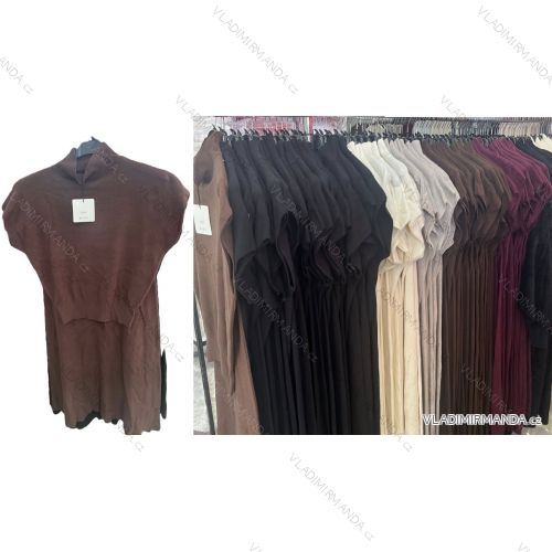 Tunika krátky rukáv dámska (XS/S/M ONE SIZE) TALIANSKA MÓDA IMM25M5341