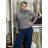 Sveter tenký s rolákom dlhý rukáv dámsky HANNAH (S/M/L ONE SIZE) TALIANSKA MÓDA IMPLP2532030050