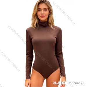 Body elegantný dlhý rukáv dámske (XS/S/M ONE SIZE) TALIANSKA MÓDA IMM25M44679