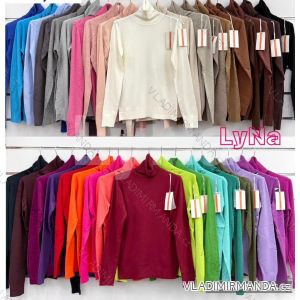 Sveter úpletový s rolákom dlhý rukáv dámsky (S/M/L ONE SIZE) IMWDL2510272