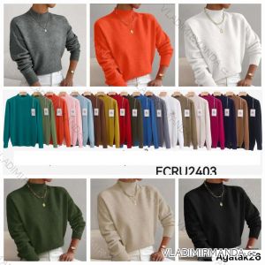 Sveter teplý dlhý rukáv dámsky (S/M/L ONE SIZE) TALIANSKA MODA IMWKA259900