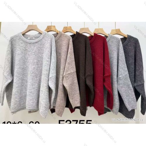 Sveter teplý dlhý rukáv dámsky (S/M/L ONE SIZE) TALIANSKA MÓDA IMWKK2511748