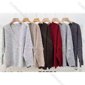 Sveter teplý dlhý rukáv dámsky (S/M/L ONE SIZE) TALIANSKA MÓDA IMWKK2511749