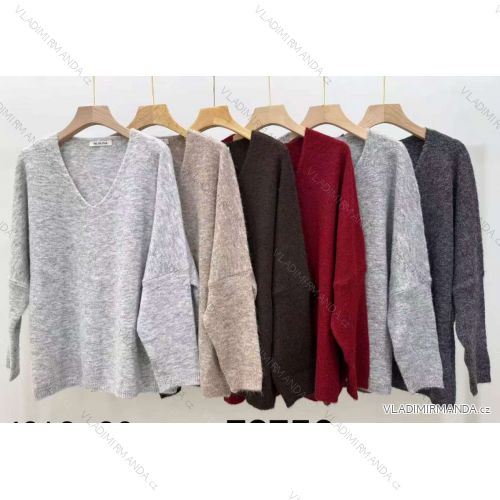 Sveter teplý dlhý rukáv dámsky (S/M/L ONE SIZE) TALIANSKA MÓDA IMWKK2511749
