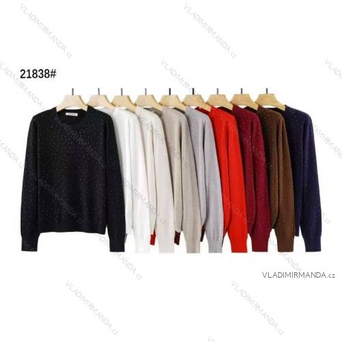 Sveter teplý dlhý rukáv dámsky (S/M/L ONE SIZE) TALIANSKA MÓDA IMWKK2511757