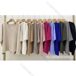 Sveter tenký krátky rukáv dámsky (S/M/L ONE SIZE) TALIANSKA MÓDA IMWKK2511762