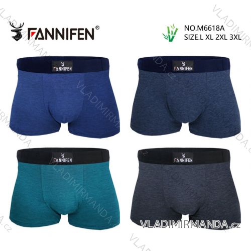 Boxerky bambusové pánske nadrozmer (L-3XL) FNF25M6618A