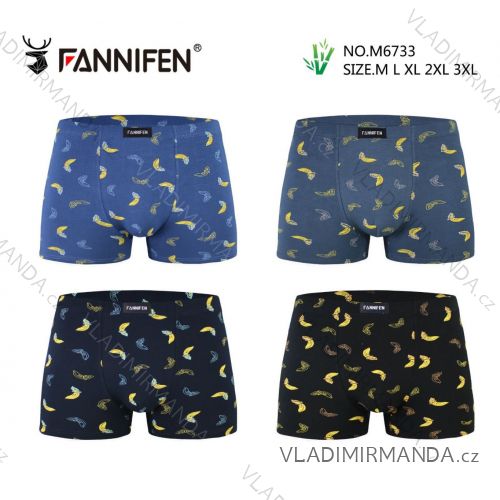 Boxerky bambusové pánske nadrozmer (L-3XL) FNF25M6733