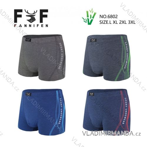 Boxerky bambusové pánske nadrozmer (L-3XL) FNF25M6802