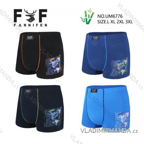 Boxerky bambusové pánske nadrozmer (L-3XL) FNF25UM6776