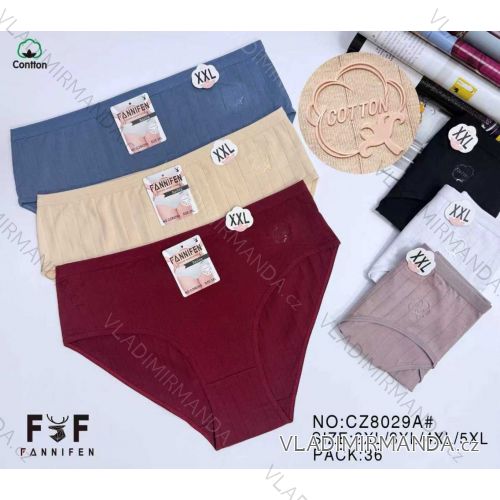 Nohavičky bavlnené dámske nadrozmer (2XL - 5XL) FNF25CZ8029A