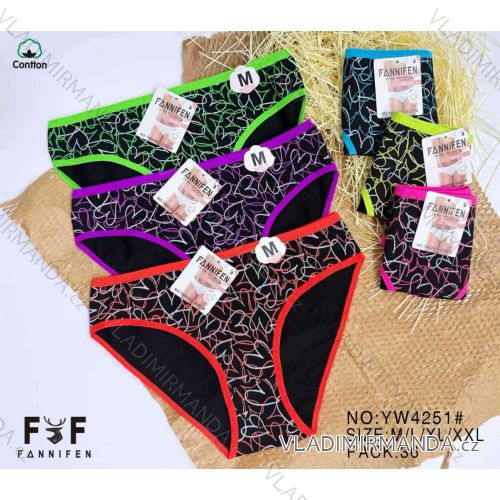 Nohavičky bavlnené dámske nadrozmer (M-2XL) FNF25YW4251