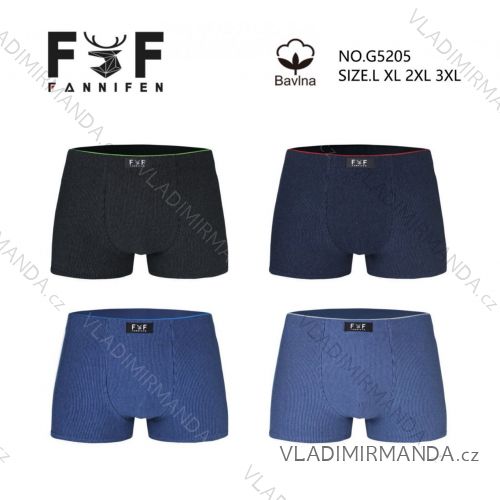 Boxerky bavlnené pánske nadrozmer (L-3XL) FNF25G5205