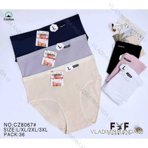 Nohavičky bavlnené dámske nadrozmer (L-3XL) FNF25CZ8067