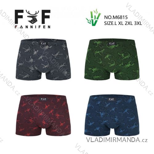Boxerky bambusové pánske nadrozmer (L-3XL) FNF25M6815