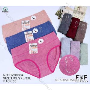 Nohavičky bavlnené dámske nadrozmer (L-3XL) FNF25CZ8033