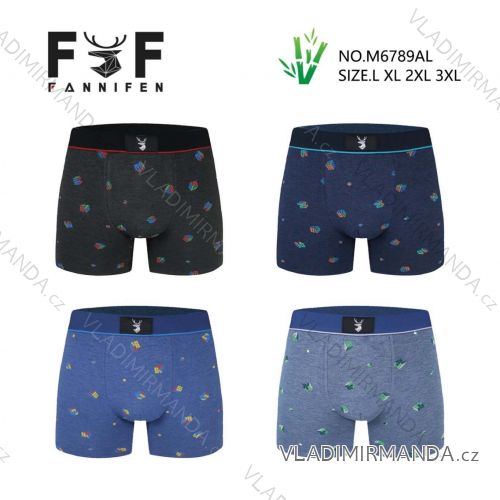Boxerky bambusové pánske nadrozmer (4XL-7XL) FNF25FM6816